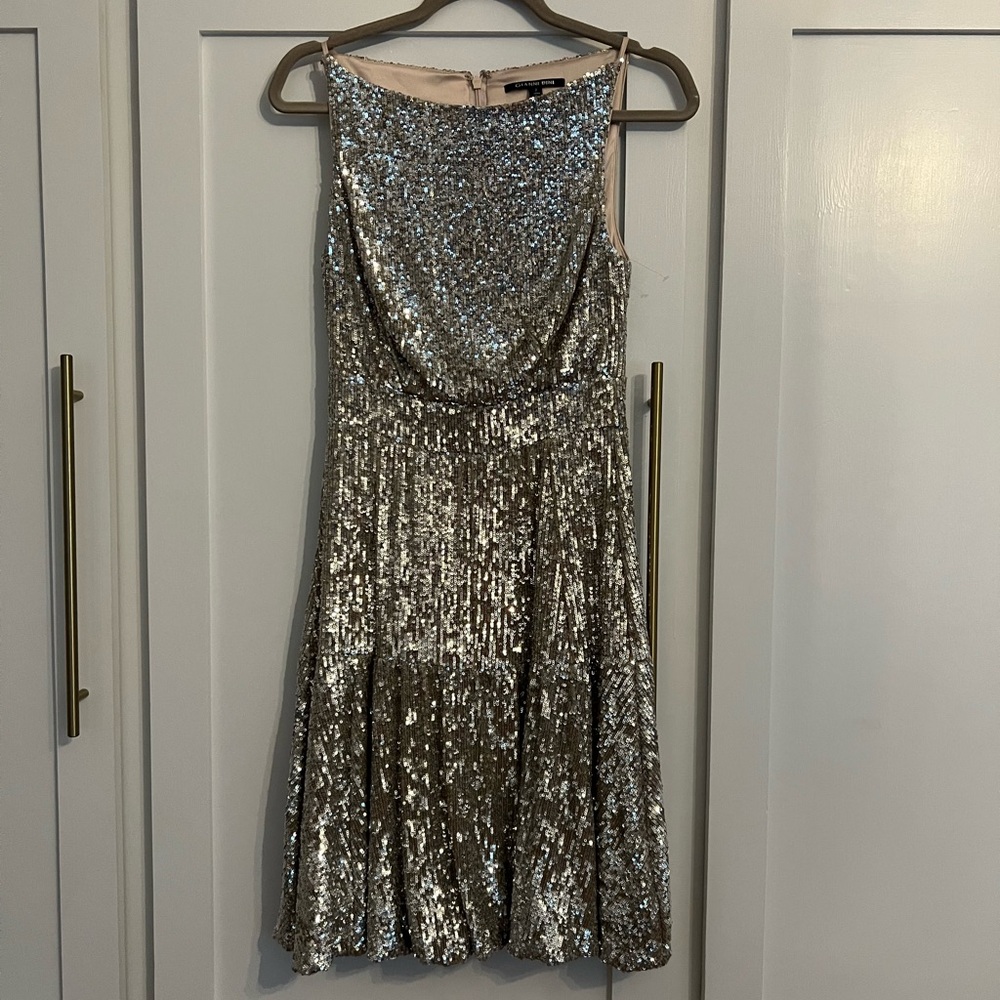 Gianni Bini Gold Sequin Dress